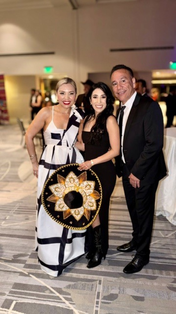 Blanca Vega, Mireya Arroyo (AZ Supreme Court Judge) & Tomas Urbina, AZ Family 3TV