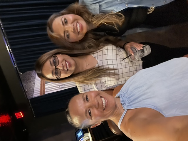 Wade & Nysather team bowling night