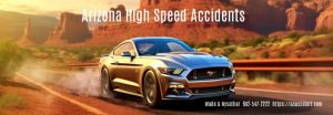 Graphic of a car in Sedona Arizona High Speed Accidents